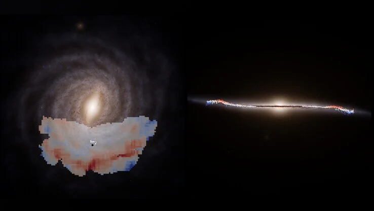 ESA Discovers Massive Wave in Milky Way from Galaxy Collision