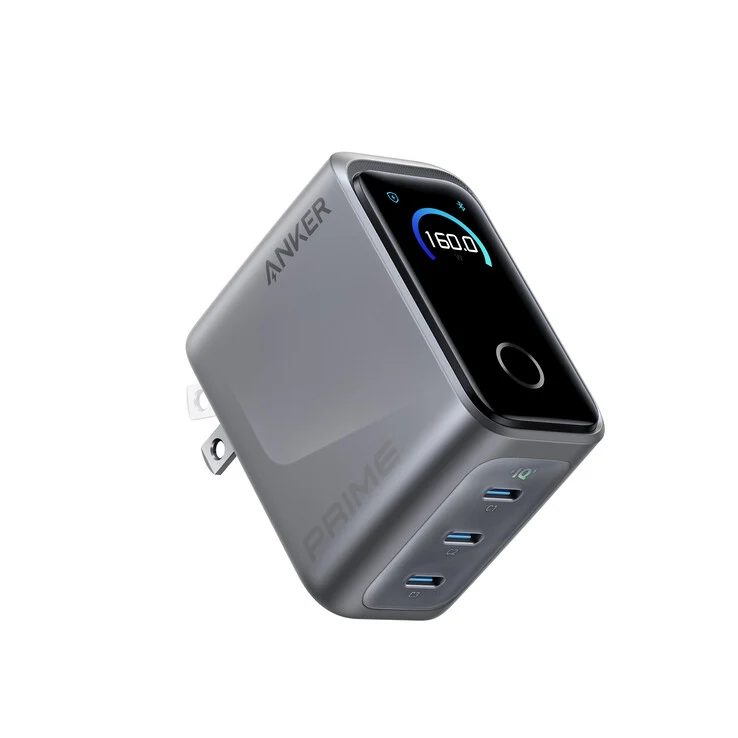 Anker Prime 160W Charger with Smart Touch Display Launches in Europe