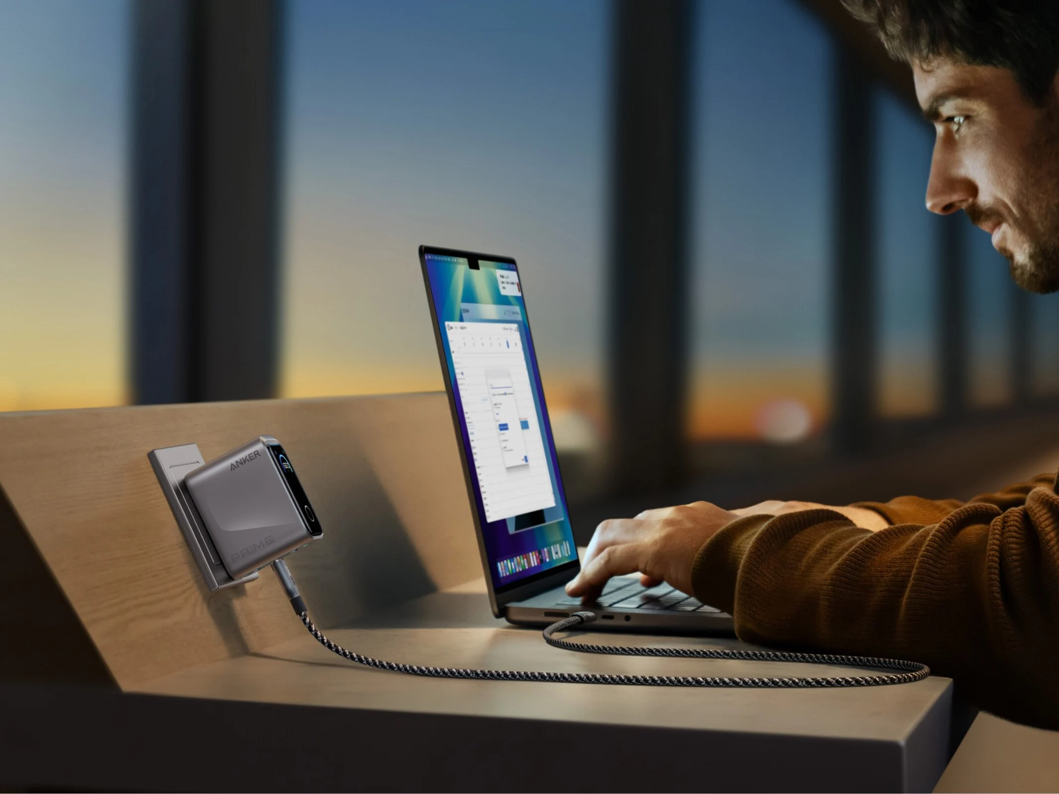 Anker Prime 160W Charger with Smart Touch Display Launches in Europe