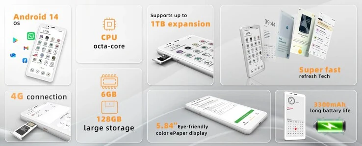 Bigme Hibreak S: Affordable Smartphone with Color E-Ink Display
