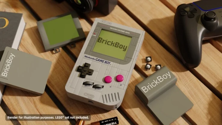 BrickBoy Transforms Lego Game Boy into Real Gaming Handheld
