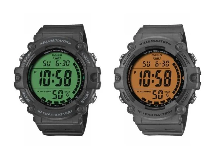 Colorful Casio AE-1500WHC Digital Watches Coming Soon