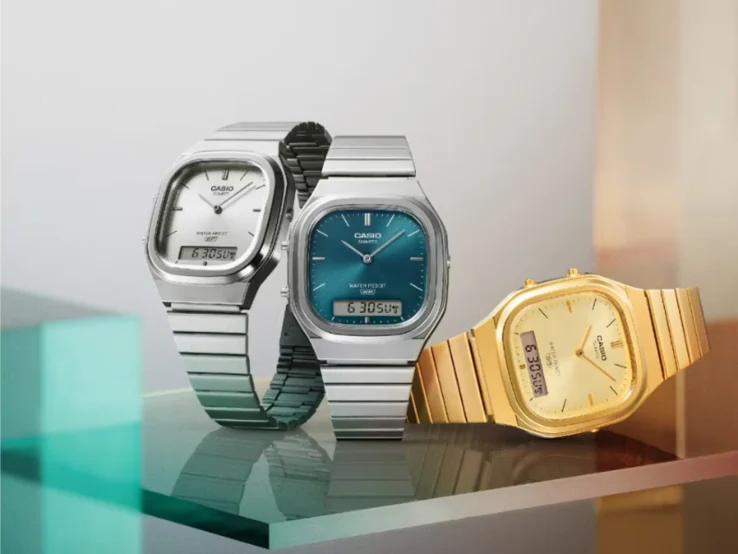 New Slim Casio Watches with Sun-Ray Dial Now in the UK