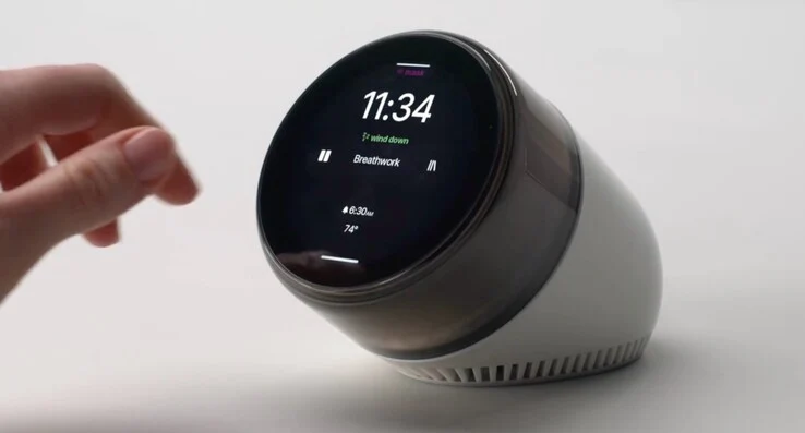 Dreamie Sleep Assistant: Touchscreen & RGB Light for Better Sleep