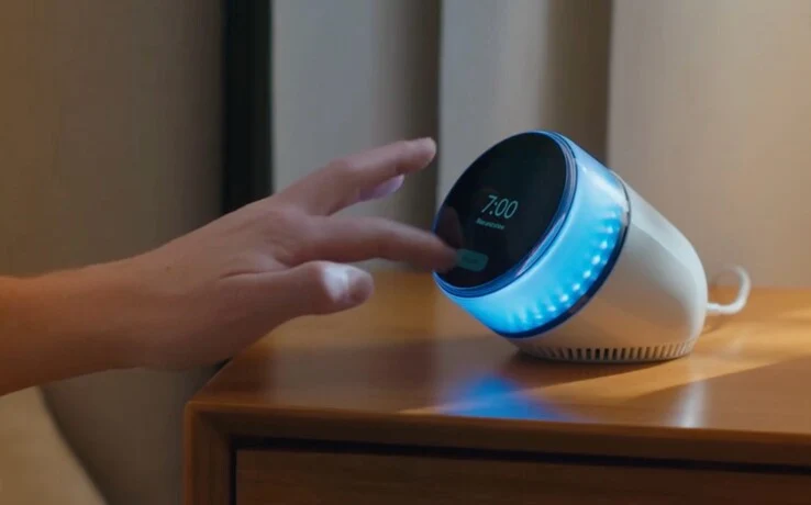 Dreamie Sleep Assistant: Touchscreen & RGB Light for Better Sleep