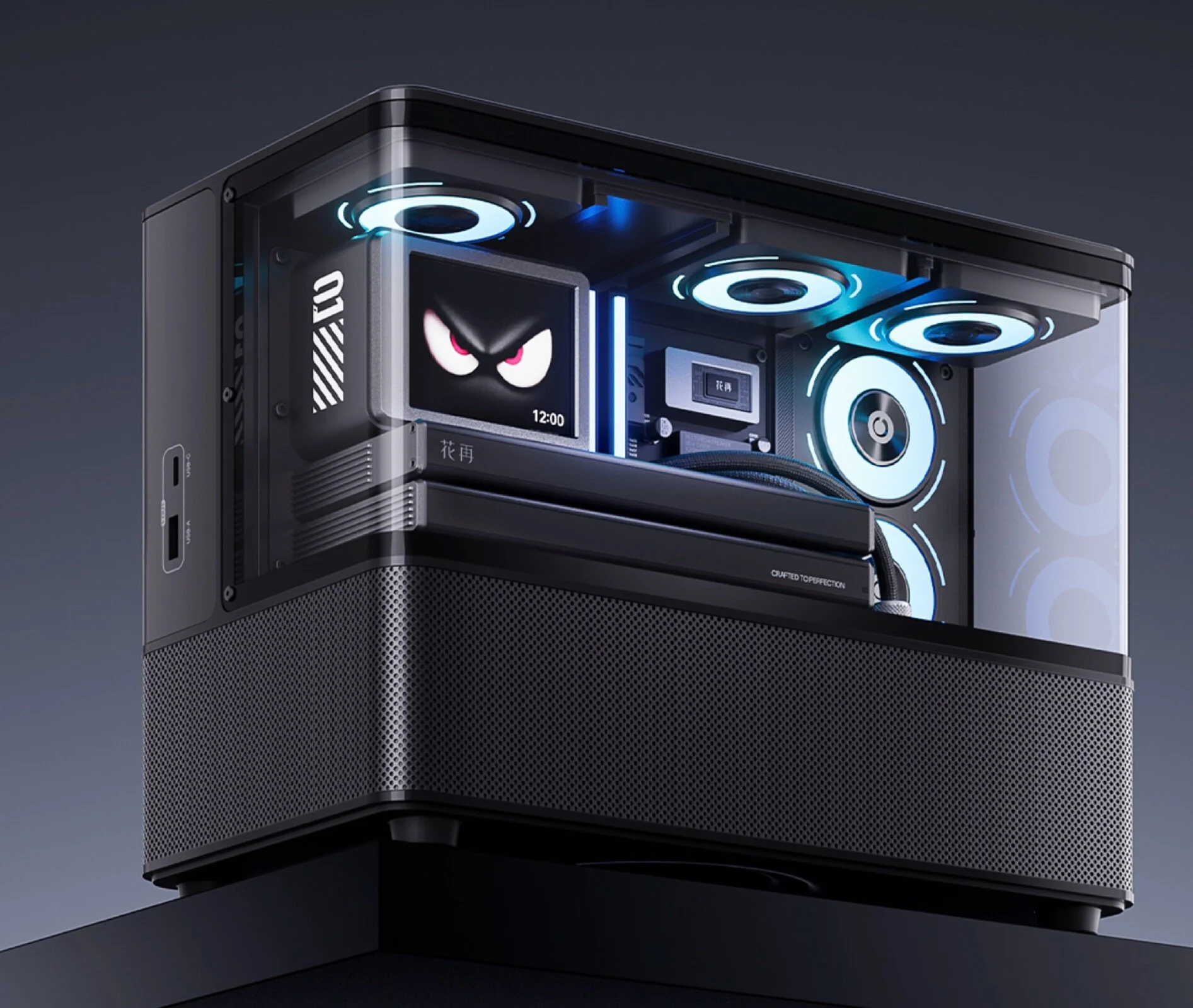 Edifier Cyber Speakers Show CPU Load on 2.8-Inch Display
