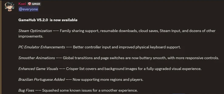 New GameHub Update Enhances PC Game Emulation and Steam on Android