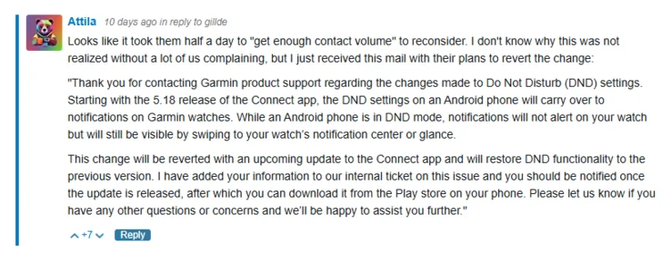 Garmin Users Report Notification Issues After Connect App Update