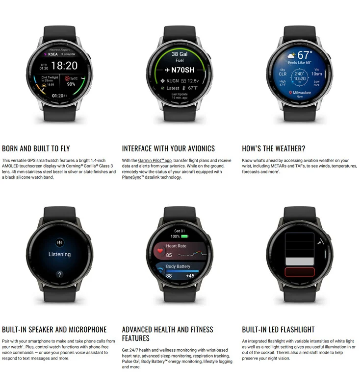 Garmin D2 Air X15: New Mid-Range Smartwatch with AMOLED Display
