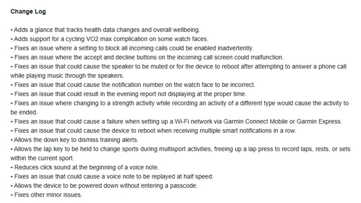 Garmin Smartwatch Beta Update Expands New Feature to More Users