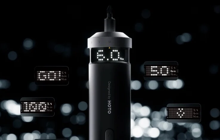 Hoto PixelDrive Screwdriver with Display for Easy PC and E-Bike Setup