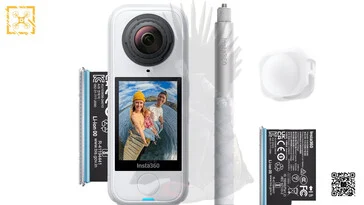 Insta360 X4 Air Leaked Photos Show Arctic White and Graphite Black