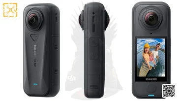 Insta360 X4 Air Leaked Photos Show Arctic White and Graphite Black