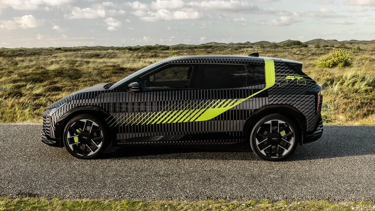 Kia Teases New EV4 GT with Exciting Wrap Reveal
