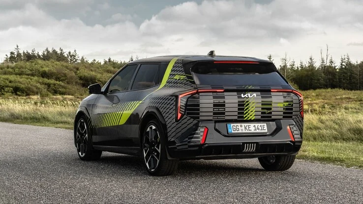 Kia Teases New EV4 GT with Exciting Wrap Reveal