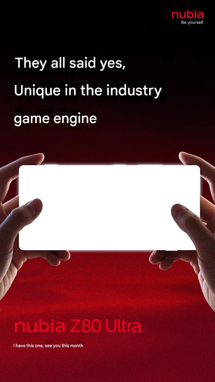 Nubia Z80 Ultra Launch Date Confirmed with Design Teased