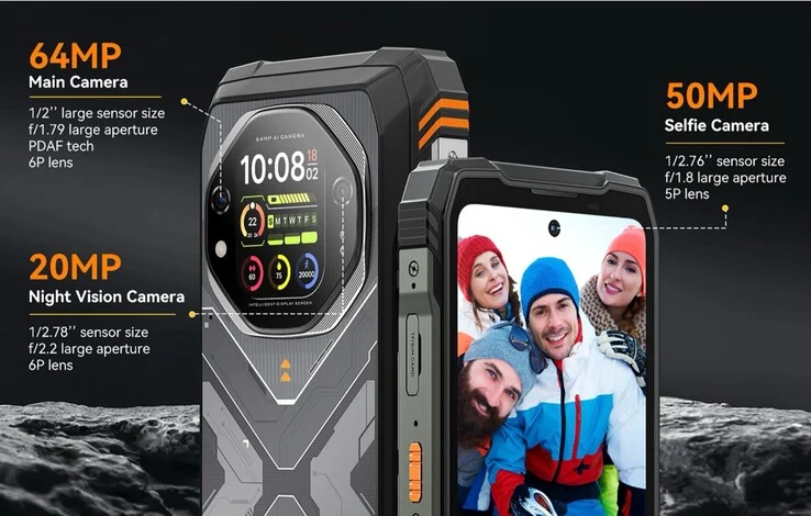 Oscal Tank 1: 20,000mAh Battery, Night Vision, Dual Flashlight