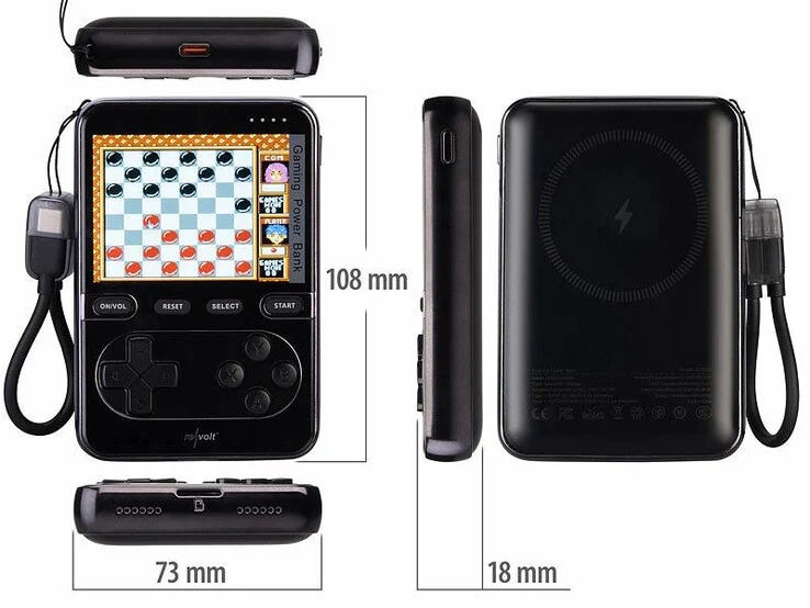 PB-810 Gaming Power Bank: Play 200 Games & MagSafe Support