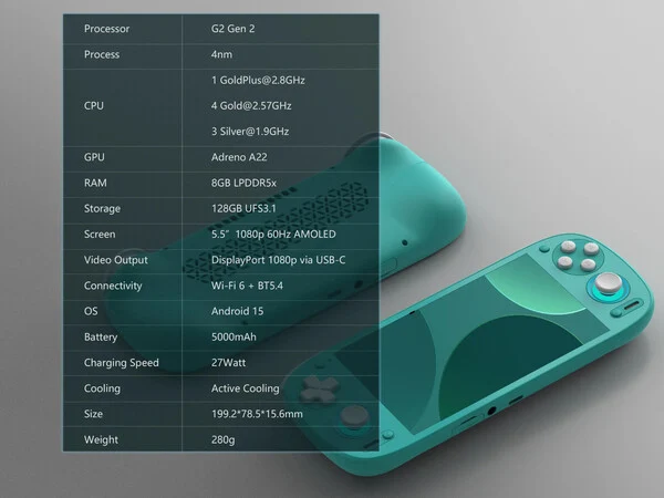 Retroid Pocket G2 Now Available for Pre-Order in 5 Colors