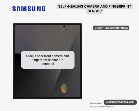 Samsung Patents Self-Healing Screen Technology for Foldable Phones