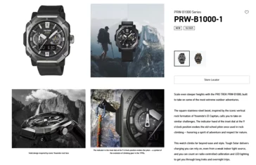 New Casio Pro Trek PRW-B1000: Triple Sensor & Bluetooth Launched