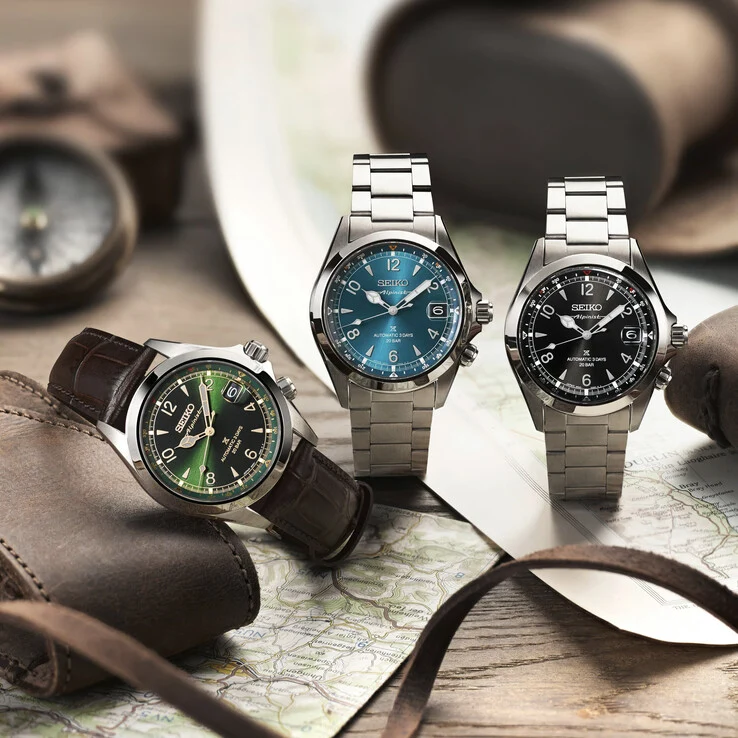 Seiko Unveils Three New Prospex Alpinist Stainless-Steel Watches