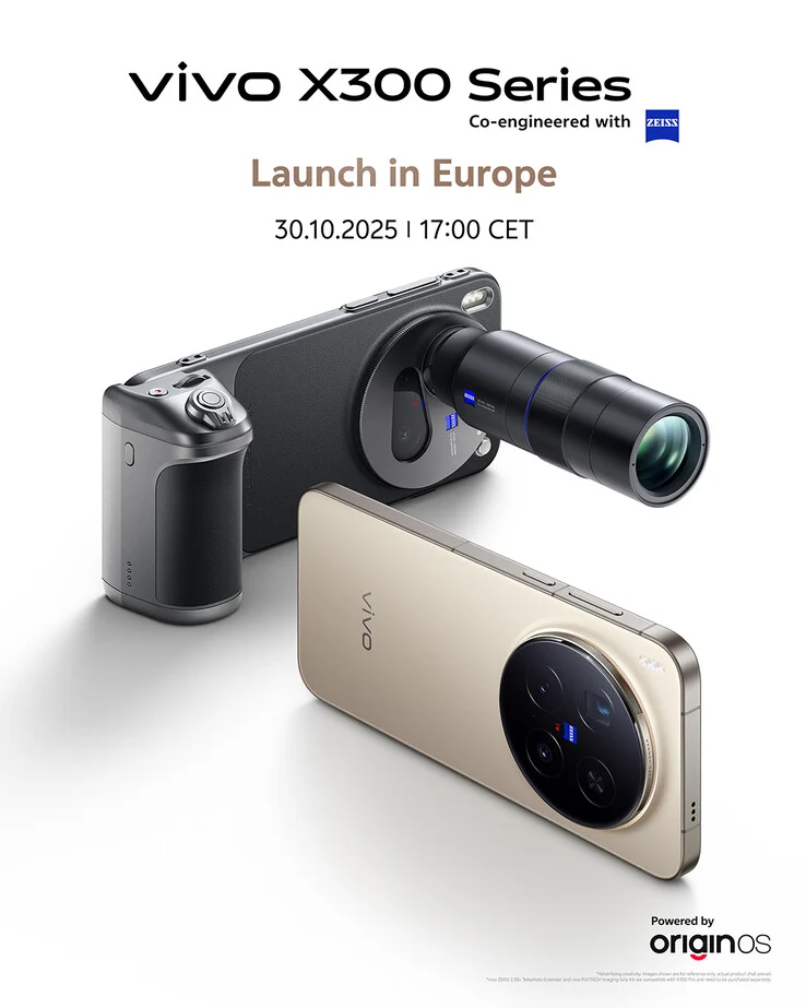 Vivo X300 Pro and Compact X300 European Release Date Announced