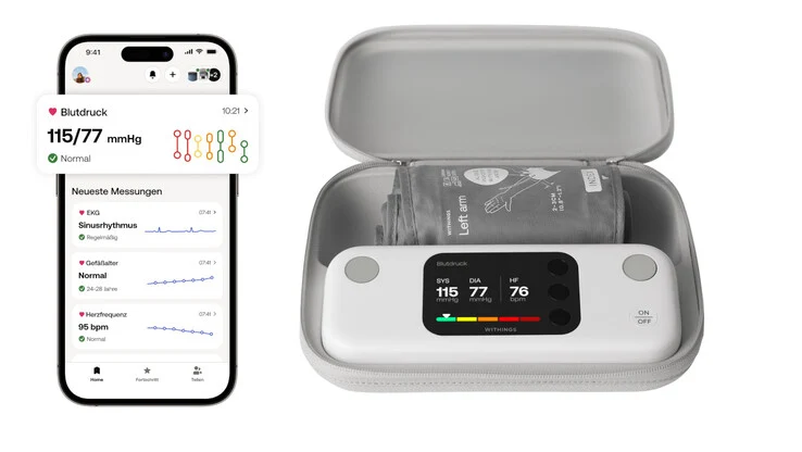 Withings BPM Vision: Smart Blood Pressure Monitor & ECG Arrhythmia Detection