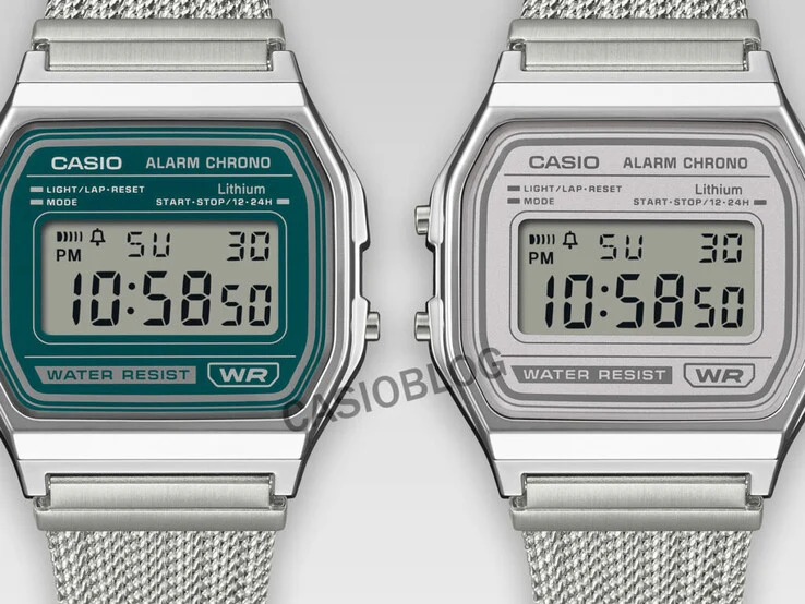 Affordable Casio Vintage A158WEM & AQ-230EM Watches with Mesh Bracelets