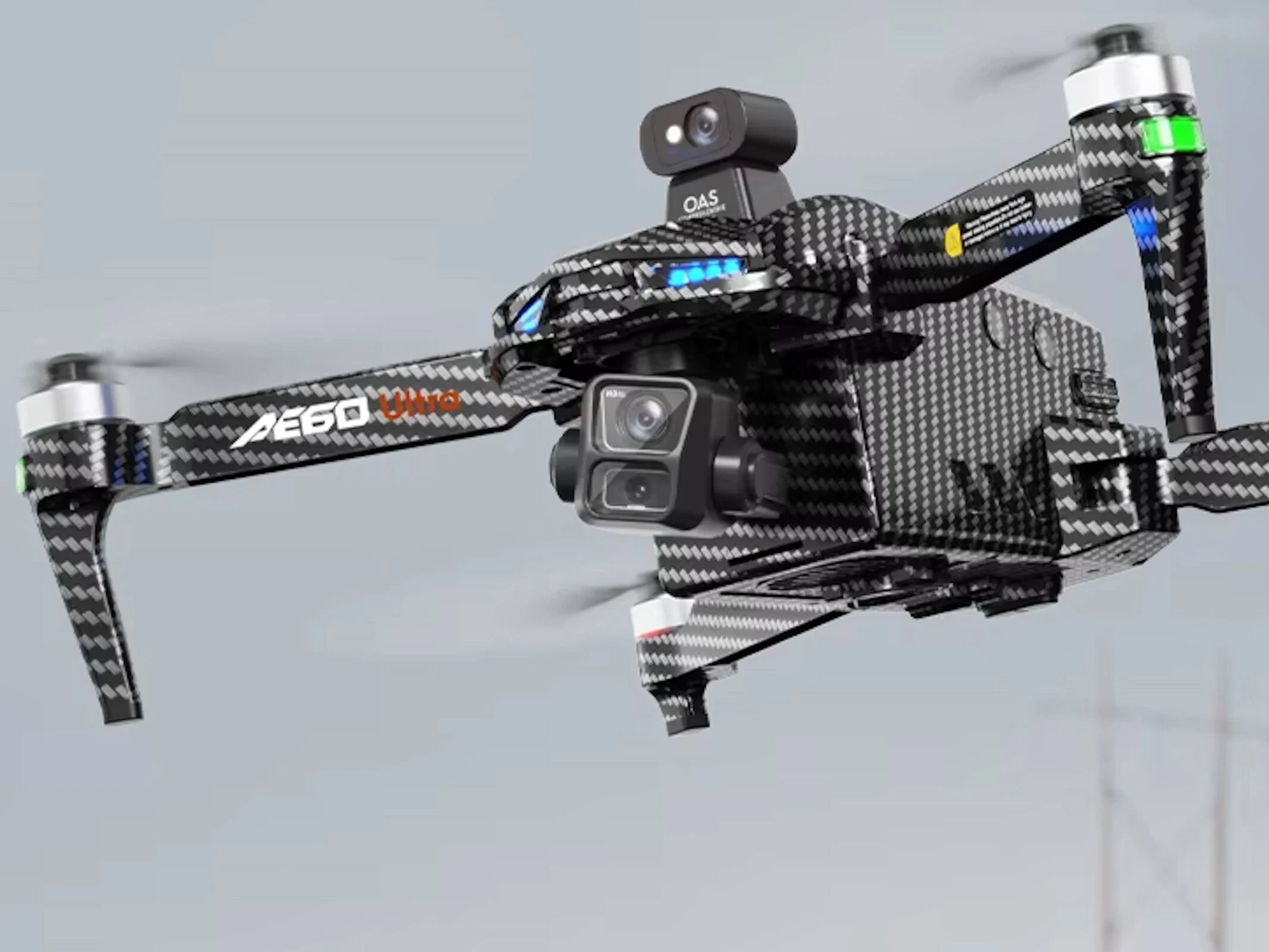 Affordable AE60 Ultra Drone with Zoom Camera and 4K Video