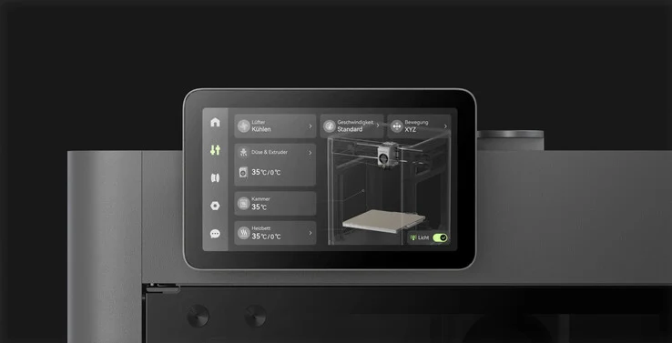 New 3D Printer with Multi-Filament, Touchscreen, Quick-Swap Nozzle