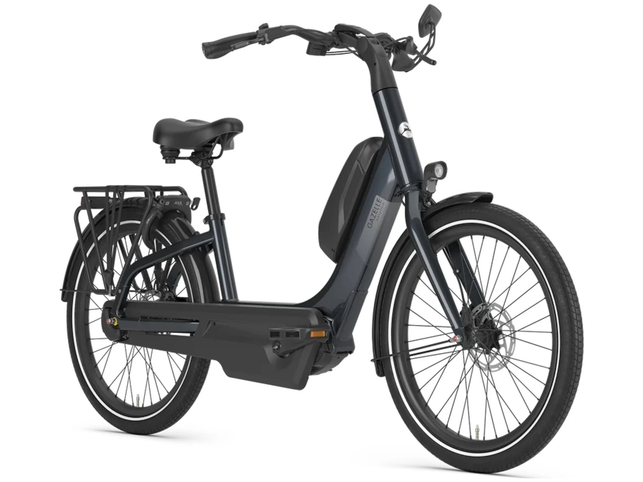 Gazelle Easyflow C8 E-Bike: Easy-Mount, Mid-Drive, Auto Shifting