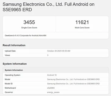 Exynos 2600 Chipset Performance in Samsung Galaxy S26 Benchmarks
