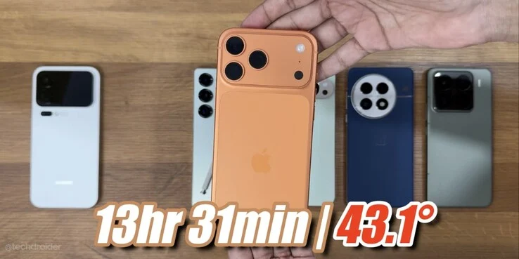 Xiaomi 17 Pro Max vs iPhone 17 Pro Max Battery Life Comparison
