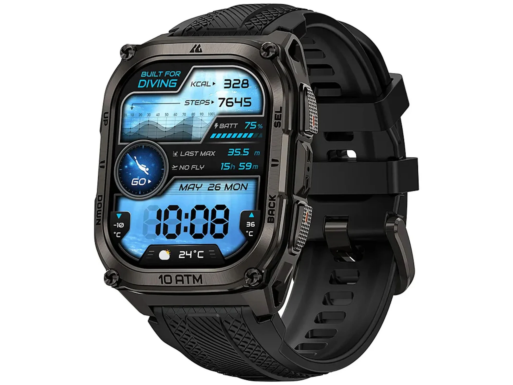Tank M4 Smartwatch: Affordable Garmin Fenix Rival with Maps & More