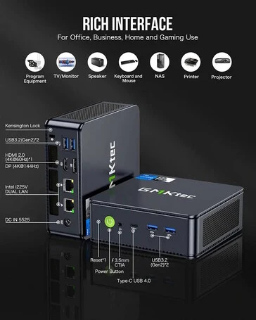 NucBox K7 Plus Mini PC: Core i7 and 96GB RAM Support