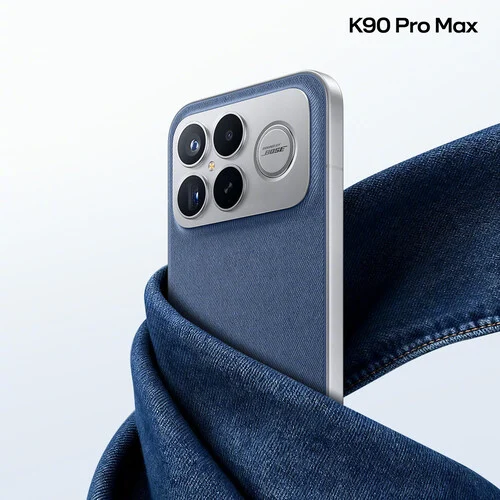 Redmi K90 Pro Max: Powerful 2.1 Audio with Bose Subwoofer