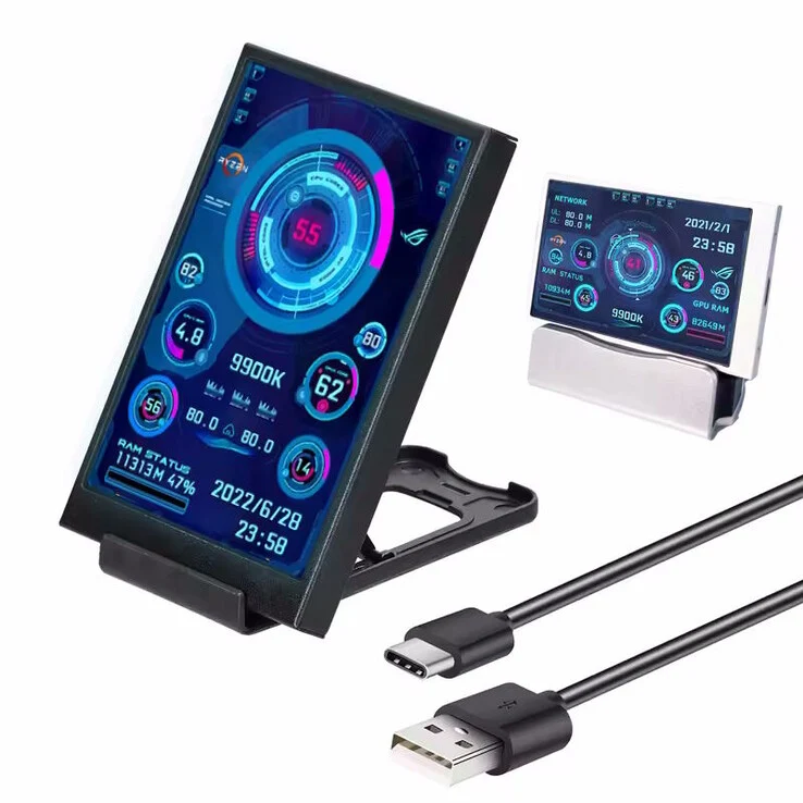 Affordable 3.5-Inch USB-C Display for Gamers Under $15