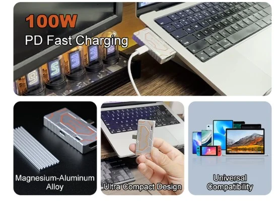 3-in-1 M.2 SSD Dock: Expand Storage with USB-C & HDMI 2.0