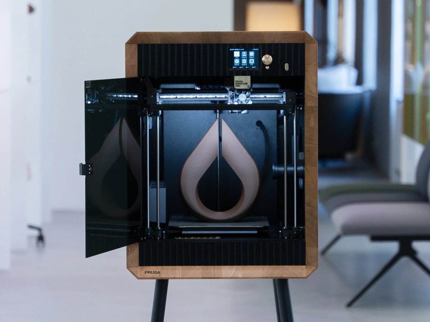 Prusa Launches Two Core One 3D Printers, One with Oak Chassis