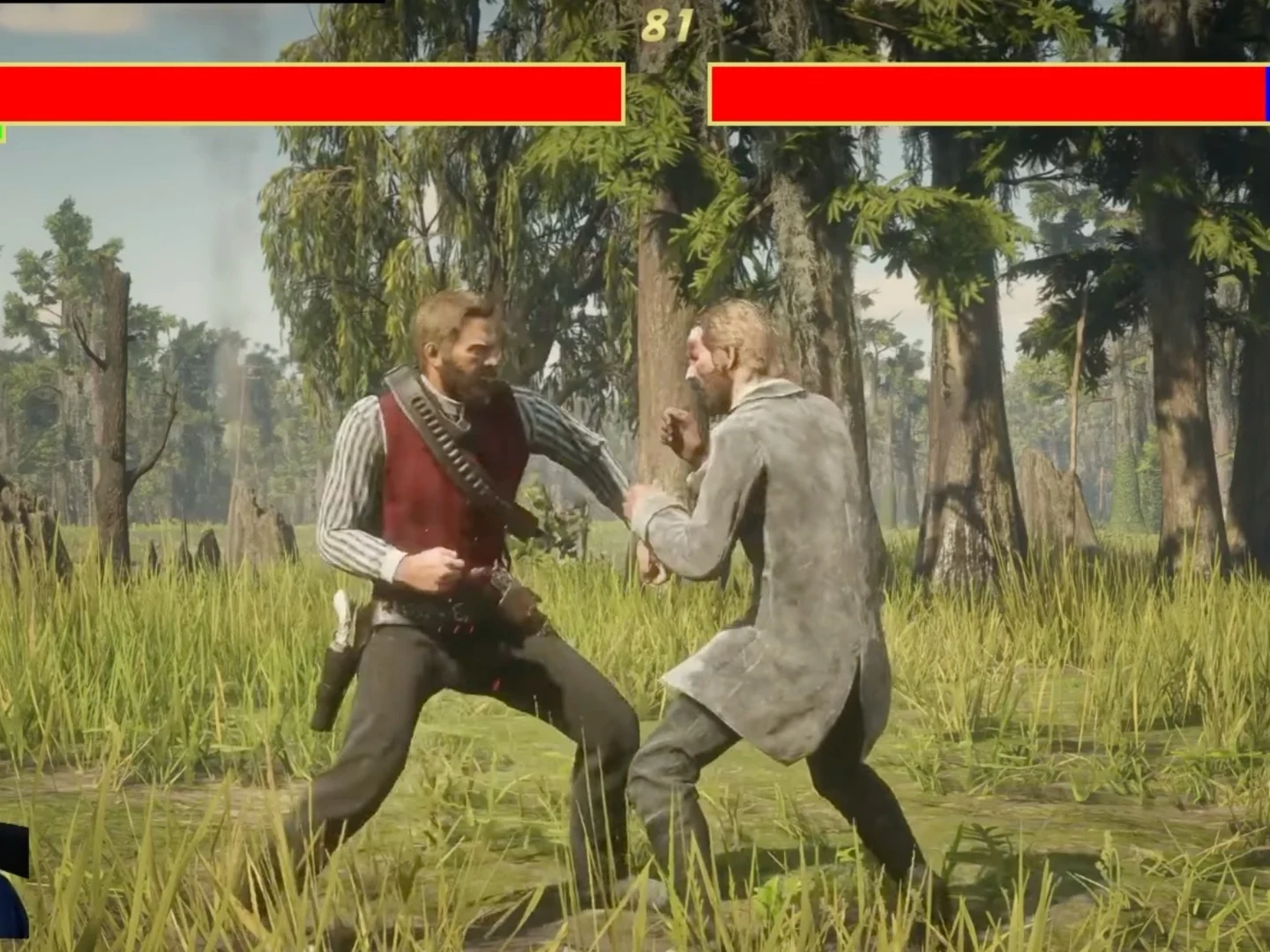 Red Dead Redemption 2 and Mortal Kombat: Epic Train Fatalities