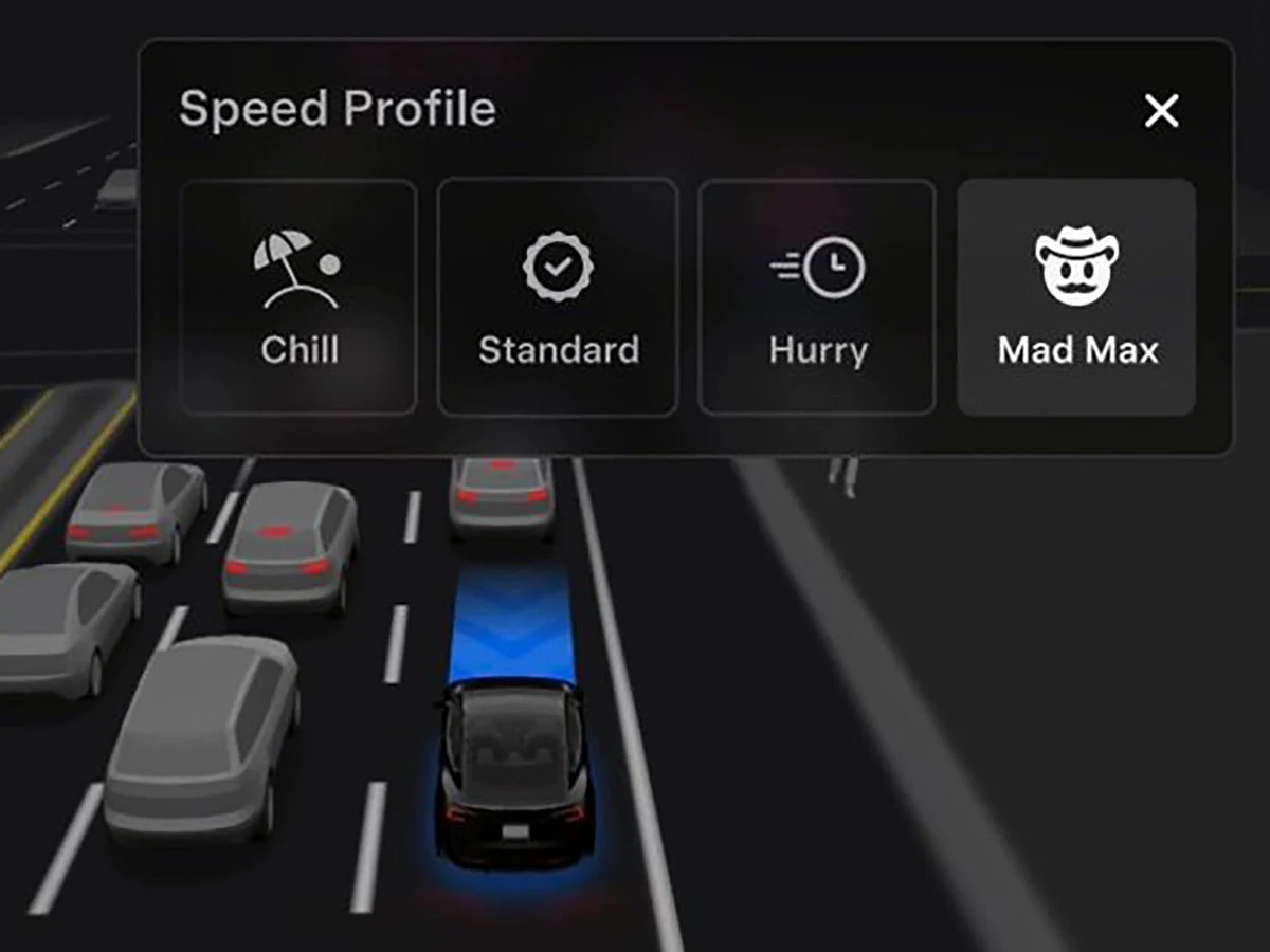 Tesla Launches Aggressive FSD Mode: Meet Mad Max Driving Style