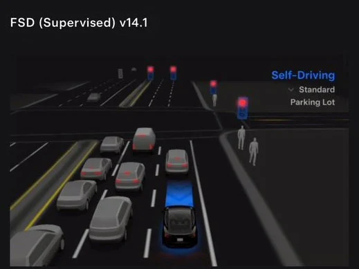 Tesla FSD 14 Launches for HW4: Sloth Mode & Parking Selection
