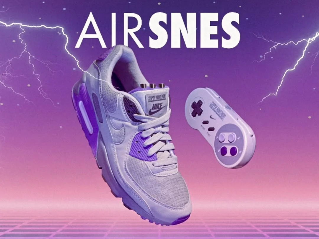 Sneakers That Double as Retro Console: AIR SNES Designer Creation