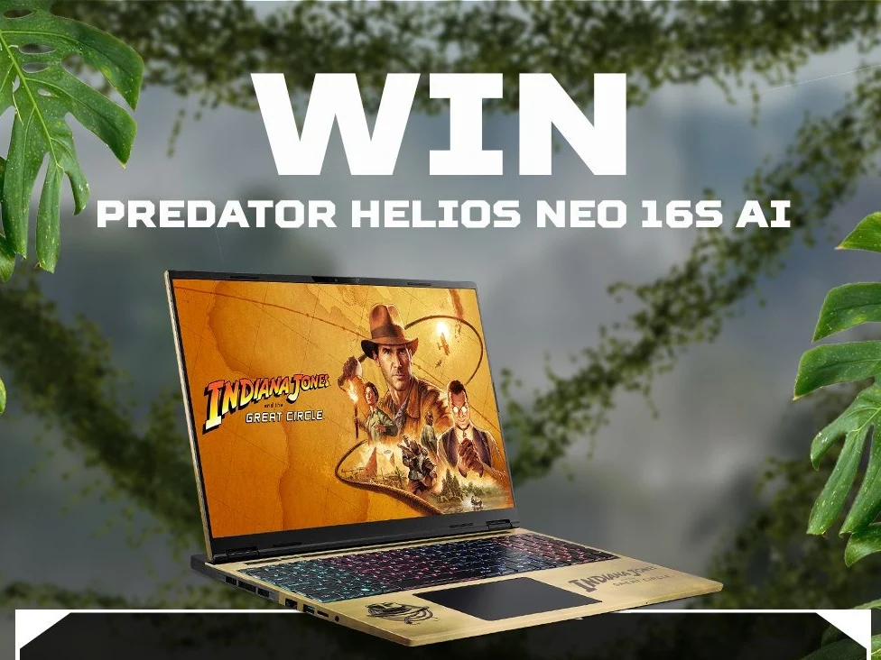 Acer Predator Helios Neo 16S Indiana Jones Edition Giveaway