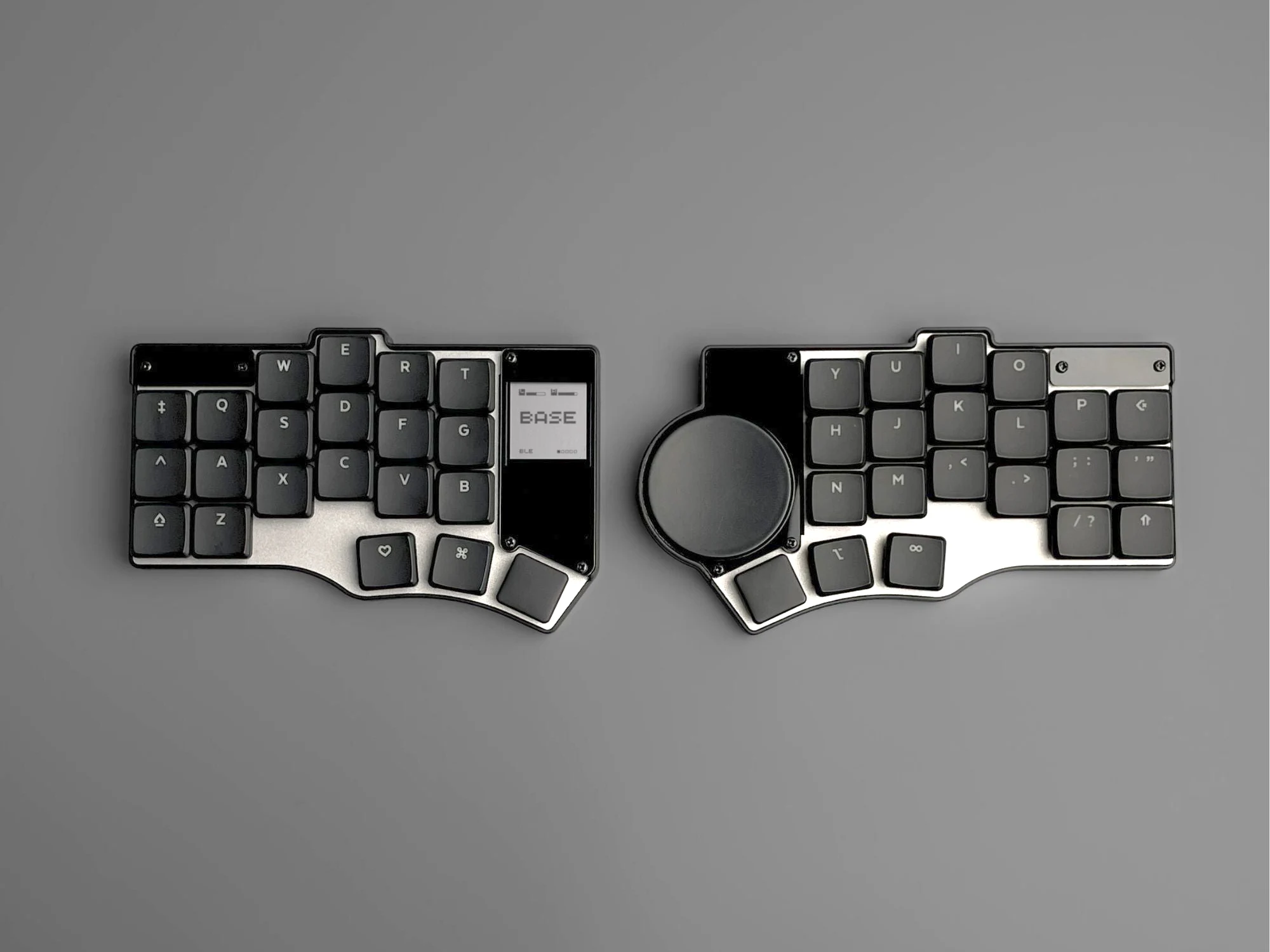 Compact Ergo Wireless Keyboard with Touchpad for Comfortable Travel