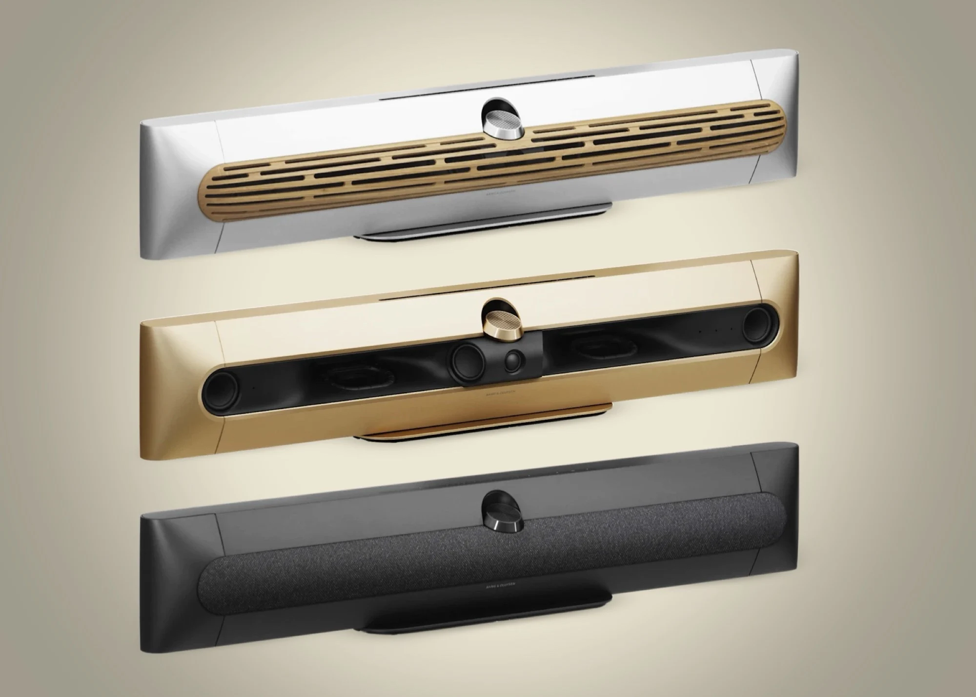 B&O Beosound Premiere Soundbar: 90 LEDs & 10 Speakers in Aluminum