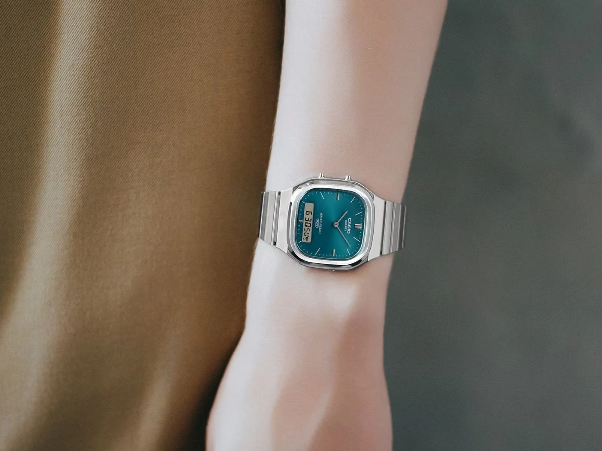 Casio Launches Retro-Modern Watches with Metal Straps in the US