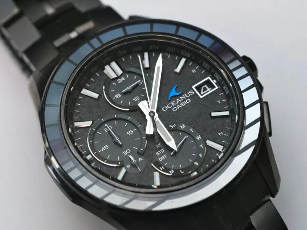 Casio Oceanus OCW-S7000CN-1A: Titanium Build & Sapphire Bezel