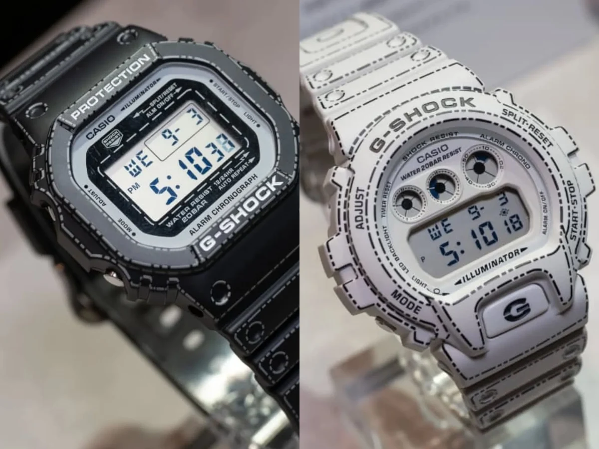 Casio G-Shock Origami DW-5600 DW-6900: Stunning Real Images